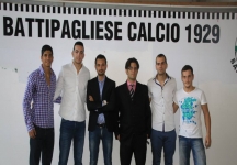 Presentazione ufficiale dei quattro nuovi acquisti della Battipagliese