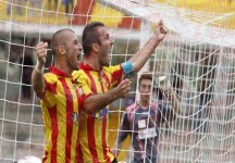 Benevento-Perugia 1-1, illude Evacuo, fischi per i giallorossi