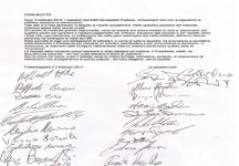 Frattese, il comunicato dei calciatori nerostellati