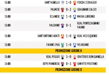 Tutti i risultati delle partite della domenica in tempo reale!!!