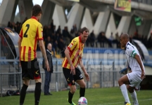 Benevento-L'Aquila 0-1, la beffa arriva al 92'
