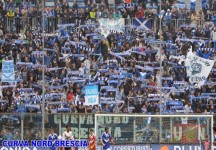 La Curva Nord Brescia a La Spezia