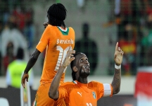 Gervinho e Drogba lanciano la Costa D'Avorio: El Salvador sconfitto